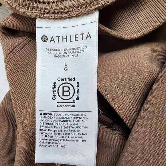 Athleta Venice High Rise Jogger Pants in Brown Size Large - Picture 8 of 11